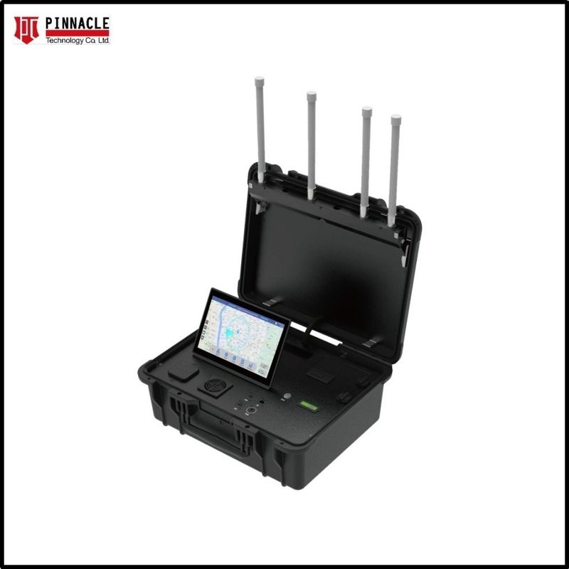 Sistema de detecção de drones portátil Detector FPV 900MHz 1.2G 2.4G 5.2G 5.8G Personalizado