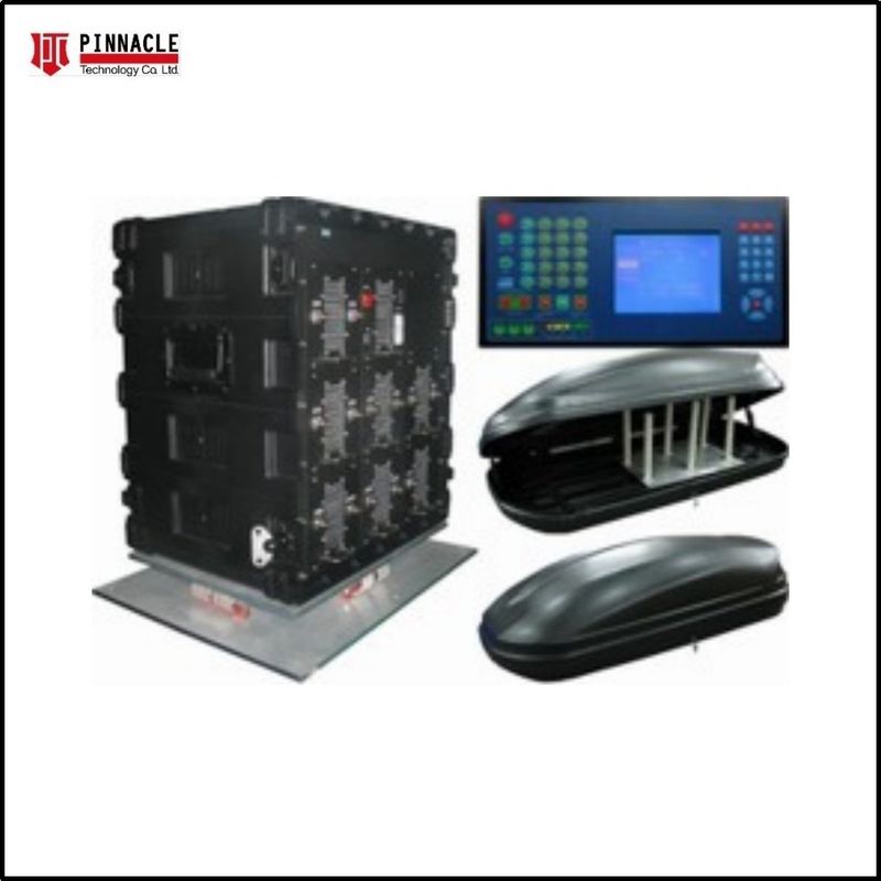 RCIED Digital Bomb Vehicle IED Jammer System 2100W 2g 3g 4g 5g Wi-Fi GPS UHF VHF