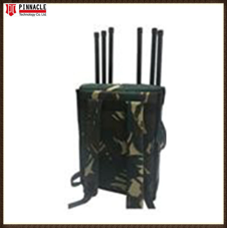 Manpack FPV Anti Drone Jamme 300-6000MHz Bloqueador de sinal UAS para interferência de sinais FPV GPS WIFI controle remoto