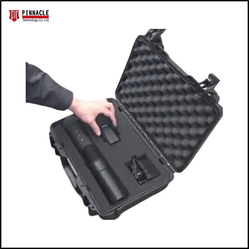 500m de alcance IP65 impermeável 1kg Lâmpada de lanterna leve Anti-drone Jammer Portable Tactical UAS Defesa