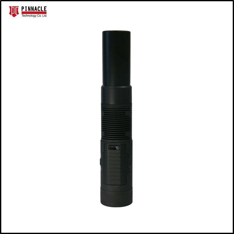 500m de alcance IP65 impermeável 1kg Lâmpada de lanterna leve Anti-drone Jammer Portable Tactical UAS Defesa
