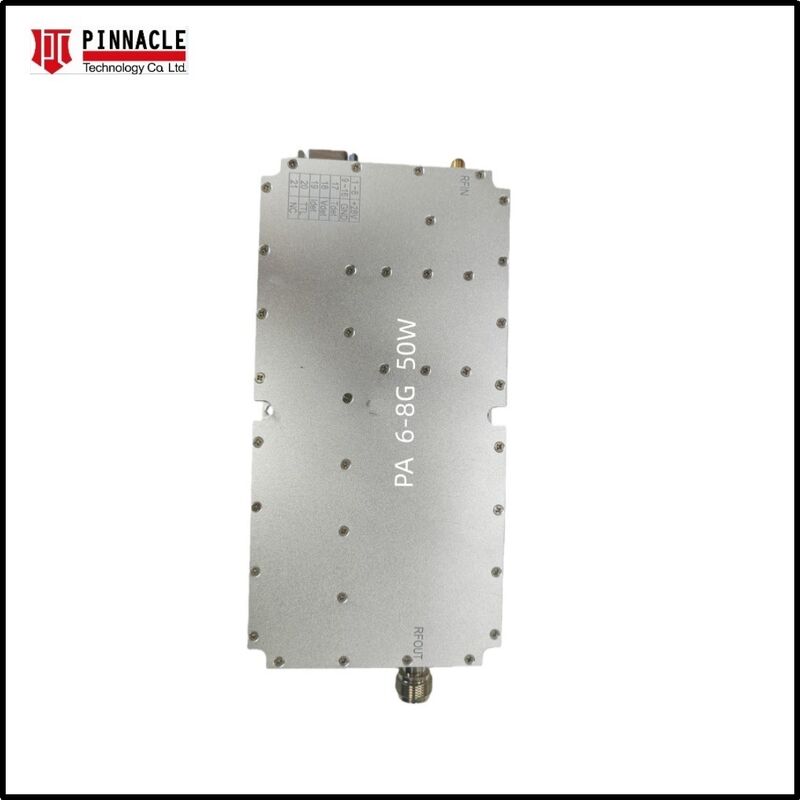 Módulo Amplificador de Jammer RF WiFi 6E de Alta Potência com Saída de 50W ou 100W para Supressão de Sinal de 5925-7125 MHz
