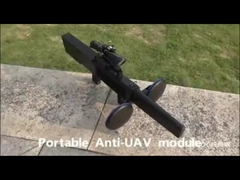 RC2.4G RC5.8G RC 1.5G Forma de arma portátil Drone Jammer UAVs Jammer de sinal