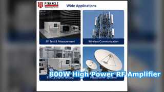 800W 1200 1400MHz RF Power Amplifier Industrial Grade